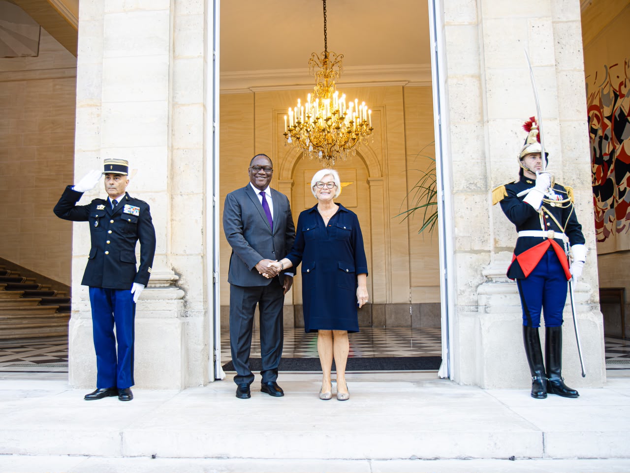 défense : téné birahima ouattara et catherine vautrin renforcent la coopération militaire ivoiro-française