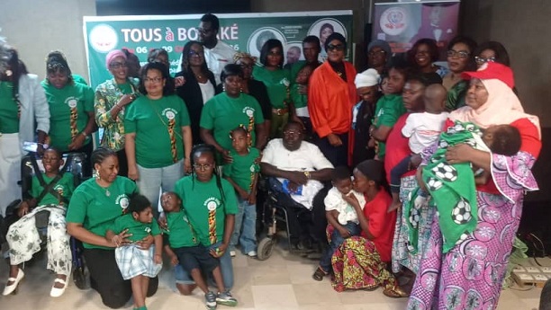 Paralysie cérébrale : l’ONG « Cœur de Maman Amour d’Enfant » lance ses activités et appelle à une mobilisation collective