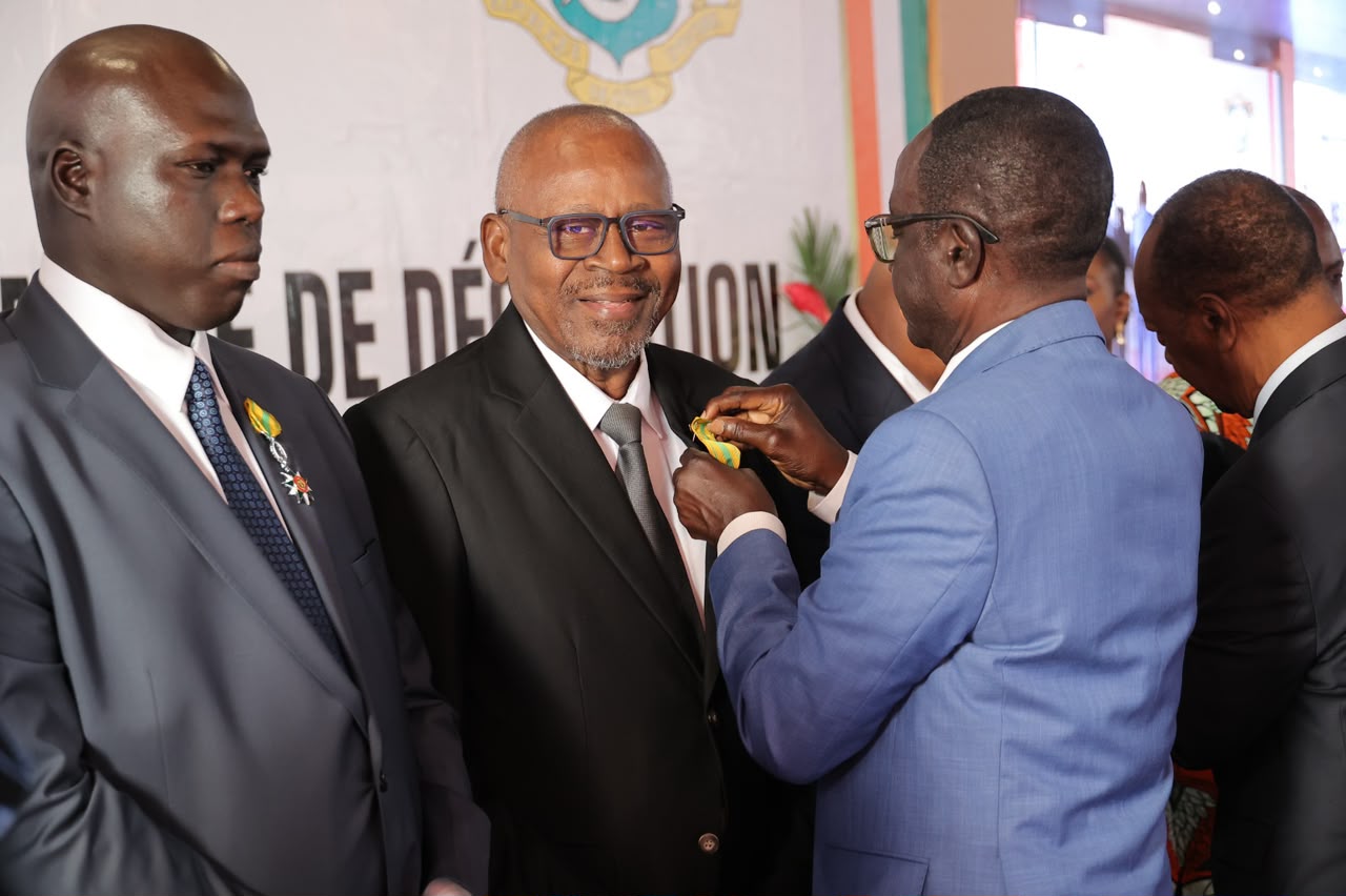 Distinction : Jean-Claude Tamo élevé au rang de Chevalier de l’Ordre du Mérite ivoirien