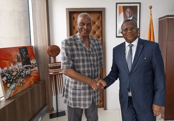 Amadou Coulibaly rend hommage à Louis-André Dacoury-Tabley, un homme libre et inflexible sur ses convictions